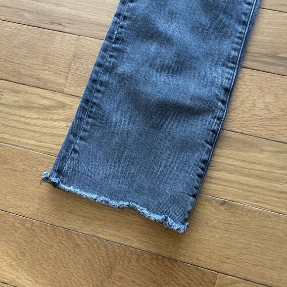 TRAVE Colette Midrise Kick Flare Raw Hem Jeans - Picture 3 of 10